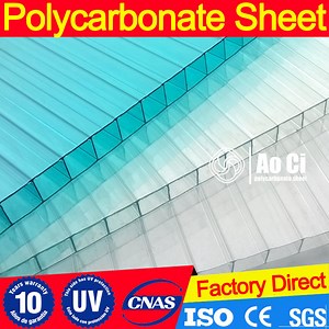 [Hot Item] 10 Years Gurantee UV Coated Polycarbonate Sheet