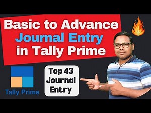 Top 43 Journal Entry in Tally Prime | Voucher Entry in Tally