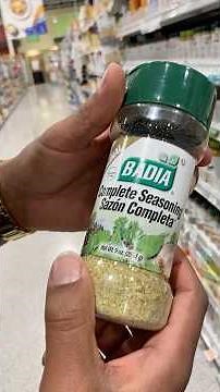 Complete Seasoning: The Ingredients Matter…
