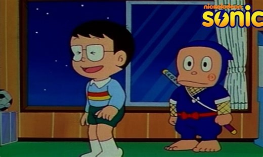 Hattori जा चिपका छत पर, Cockroach के जैसे #NinjaHattori #kids #animation | Sonic Gang