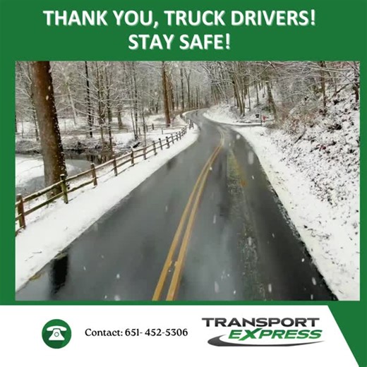 #truckdrivers #thankyou #gratitude #3pl #logistics #thankatrucker | Transport Express, LLC