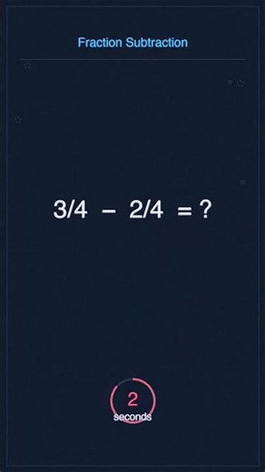 Math is everywhere! Let's tackle Fraction Subtraction 📚
