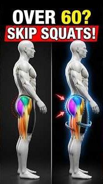 Over 60? 4 Glute Exercises Better Than Squats