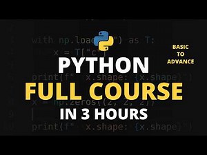 Python Full Course for Beginners in 2 Hours 45 Minutes | Master Python from Scratch | Code With Me
