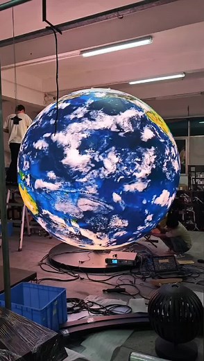 Esfera LED de 3M: Pantalla y Tecnología de Vanguardia