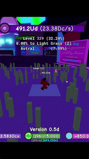 Mejor juego incremental en ROBLOX: Grass Cutting Incremental