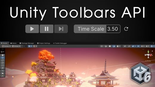【Unity】自定义 Unity 工具栏的新方法