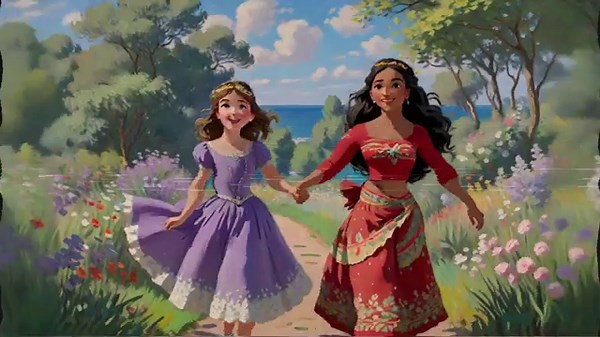 When Oceans Meet the Stars: Moana and Sofia⭐🌊