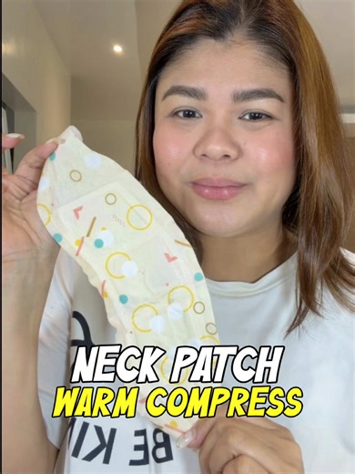 Therapeutic Benefits of Warm Compress Neck Patches