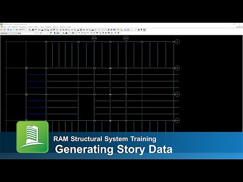 Generating Story Data in RAM Structural System