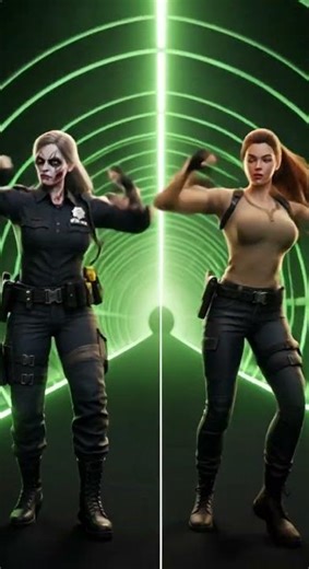 Clash! Zombie Police and Police Zombie epic showdown begins #zombie #police #thriller