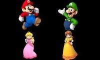 Mix of 4 videos from youtube : Mario Party 9 Character Voices Part 1