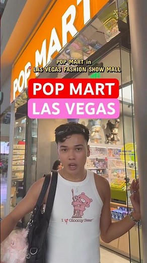 FINALLY VISTING THE POP MART IN VEGAS!! #popmart #shopping #labubu #lasvegas #plushies #toys #cute