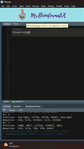 PCA IN SCRNA SEQ | Bioinformatics for Beginners