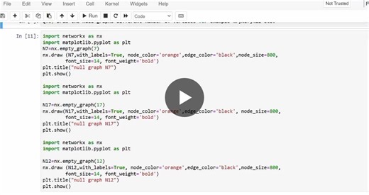 #python #datascience #graphtheory #networkanalysis #coding #mathematics #datavisualization #networkx #algorithms | Nikita Chavan