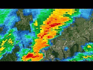 2023 TDWR Hendersonville, Tennessee Supercell Radar Loop