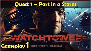 Starfield New Creation Watchtower - Port in a Storm - Gameplay Walkthrough 1
