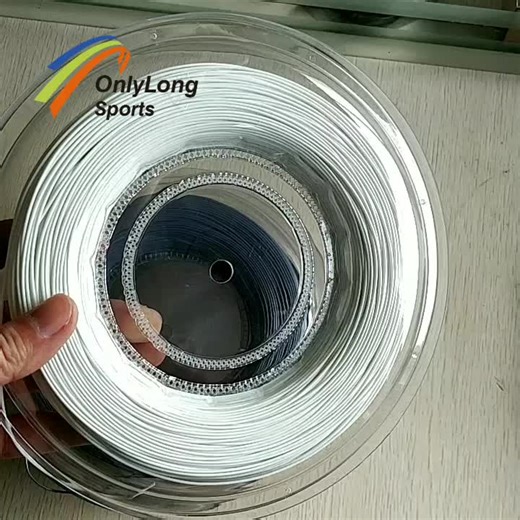 Tennis Racket String with High Quality Polyester Rough 1.30mm 200m Reel