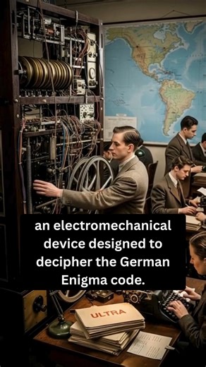Interesting Facts on Instagram: "In 1941 a codebreaker used a bomb to silence a fleet without firing a shot. In 1941, as German U-boats strangled Allied supply lines across the Atlantic, Britain faced the real possibility of losing the war at sea. German naval communications were protected by the Enigma cipher, believed to be unbreakable. At Bletchley Park, mathematician Alan Turing and his team built an electromechanical device called the Bombe. It automated the search for Enigma’s daily encryp