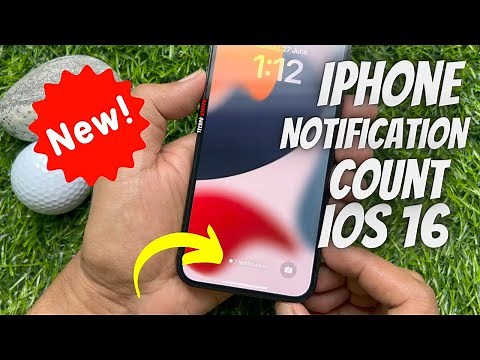 How to Show the Notification Count on iPhone iOS 16