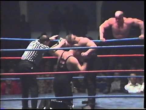 The Road Warriors vs Sgt Slaughter & Jerry Blackwell - (1985) AWA Tag Team Championship Match