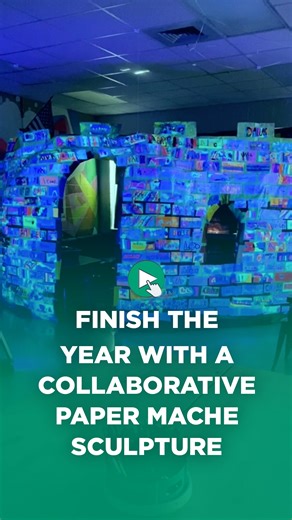 3.7K views · 16 reactions | What activity or lesson keeps your students engaged through the end of the school year? A collaborative, large-scale paper mache project could be the perfect way to close out your year. Check out the article here: https://theartofeducation.edu/2024/05/may-go-big-before-going-home-finish-the-year-with-a-collaborative-paper-mache-sculpture/ | The Art of Education | Facebook