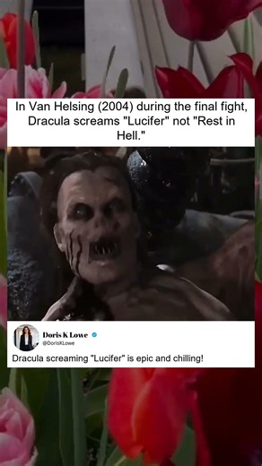 Dracula’s Final Cry in Van Helsing (2004)