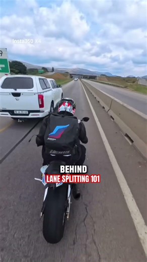 How to lane split while riding your motorcycle