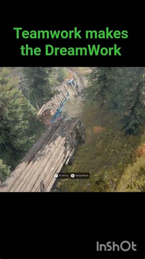 Teamwork makes the DreamWork #snowrunner #gspgaming