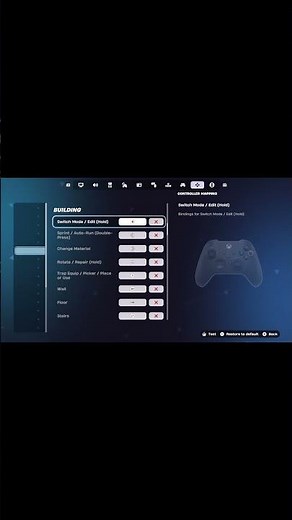 how to fix white circle when editing #console #fortnite #controllersettings #tutorial #fyp