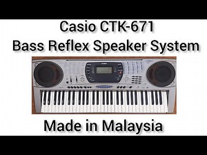 Casio CTK 671 | Casio CTK 671 Demo