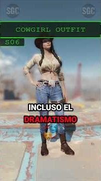 ¿Fallout 4… o un WESTERN 🤠 postapocalíptico? | #fallout4 #fallout #mods