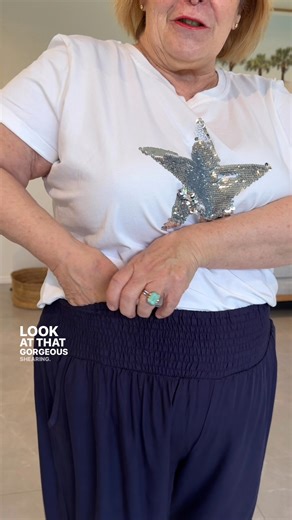 4.6K views · 97 reactions | Our Peace Out Pants - Seriously soft, seriously stretchy, seriously a must have!  Shop sizes 8-24 today! ️ > https://bit.ly/4fEocmc : Jane is wearing a size XXL and is an AU 18. | Freez Clothing | Facebook