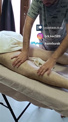 HAMSTRING RELAXATION TREATMENT #satisfying #relaxing #asmr #shorts #massage