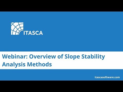 Overview of Slope Stability Analysis Methods