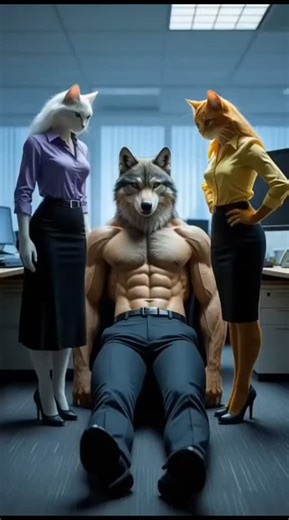 aivlog44 on Instagram: "The Alpha Boss: When Power Enters the Office 🐺🔥 . . . . . . #AIVideo #AIArt #AlphaWolf #AICreativity #ViralShorts OfficeStory FantasyAI AIGenerated WolfPower TrendingNow"