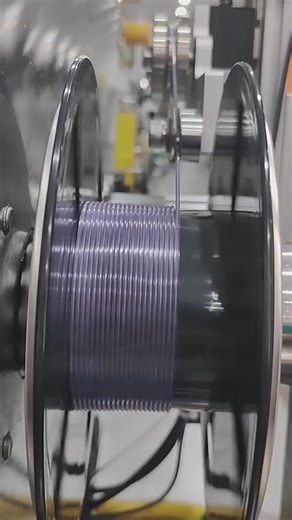 PLA Crystal Purple 3D Printing Filament Manufacturing Consistent flow and uniform winding.#3DPrintingFilament #PLAfilament #OEM #