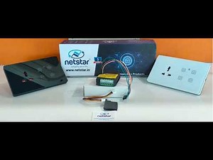 Netstar Voyager Smart Touch Switch Panel - 4 switch - Installation & Configuration