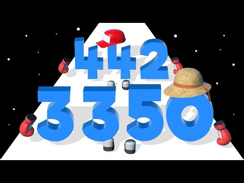 NUMBER RUN 3D - Level Up Numbers Run (Math Games, Max Level)