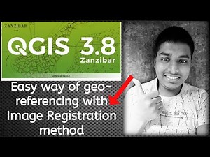 How to #geo-referencing a map with #Image Registration Method by QGIS Software