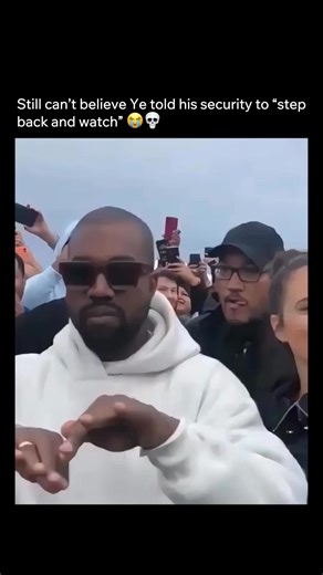 TWST on Instagram: "Ye really said “Watch this” 😂💯 People still remember that viral Chicago moment when Ye told his security, “step back, watch this,” and then walked straight into the crowd by himself. The clip is from a 2018 stop outside the Ralph Lauren store, where fans quickly surrounded him. Instead of leaning on extra security, Ye chose to move forward confidently on his own, showing how at ease he felt in his hometown. The video spread fast online and became one of his most replayed ca