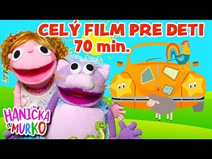 CELÝ film pre deti | 70 min. a 11 skvelých pesničiek | Hanička a Murko - Pesničky pre škôlkarov DVD