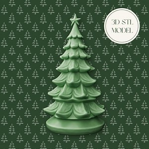 Ceramic-style Christmas Tree STL No.2 | 3D Printable Model (digital Download) - Etsy