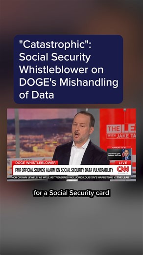 Social Security maintains a critical data set with our private information and, "if it were to be accidentally leaked or breached, the results would be catastrophic." | Social Security Works