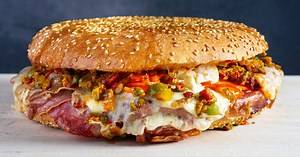 Classic New Orleans-style muffuletta sandwich: Get the recipe!