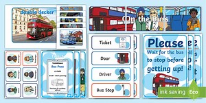 On the Bus Role-Play Pack