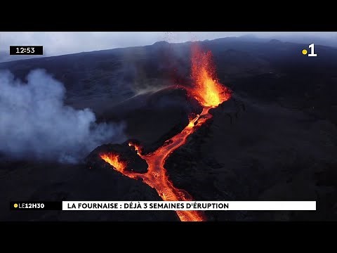 Le Piton de la Fournaise en éruption depuis 3 semaines