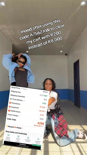 1.delete your Shein app and install it again 2.create a new email 3.register using the new email 4.make sure your cart is empty before entering the code 5.search this code A765ZXW in the search bar to get 90% off and free shipping