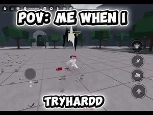 Me When I Tryhard #tryhard #tryharding #tsb #roblox