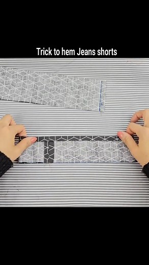Trick to hem Jeans shorts #fblifestyle | DIY Tips Tale